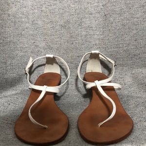 Sandals with a heel